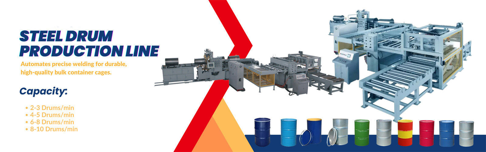 Steel Drum Welding Production Line Circular Rolling Automatic Seam Welder