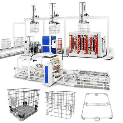 Производственная линия IBC Cage Frame Ручная / автоматическая