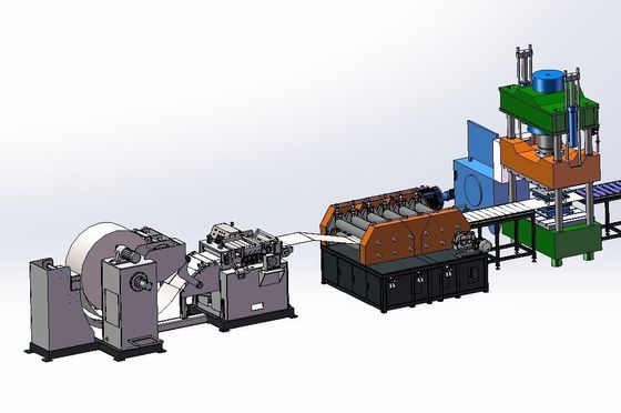 Автоматическая линия по загрузке и разгрузке полностью автоматических трансформаторов