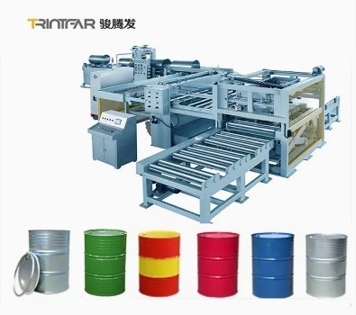 Производственная линия Trintfar 210L для автоматической сварки стальных барабанов
