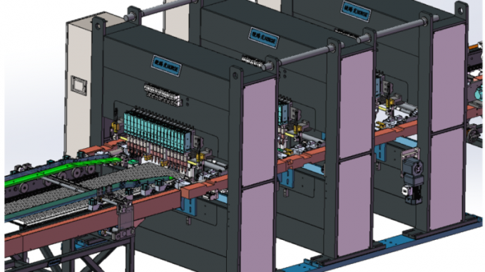 Производственная линия трансформаторного радиатора 19