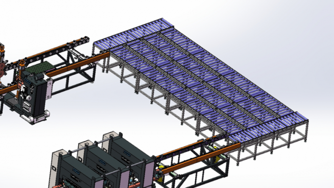 Производственная линия трансформаторного радиатора 20