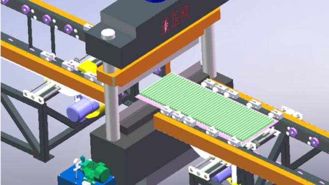 Производственная линия трансформаторного радиатора 24