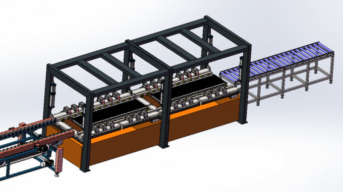 Производственная линия трансформаторного радиатора 28